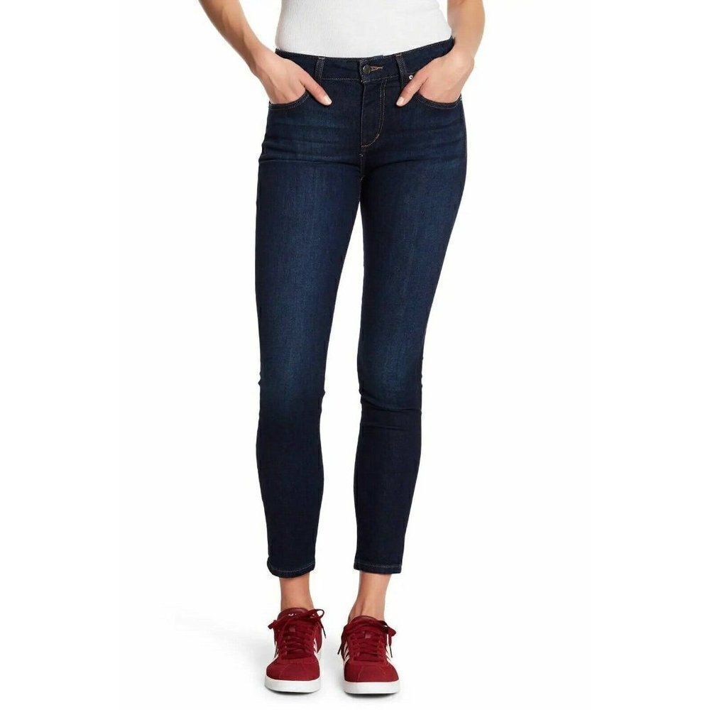 Joe's Jeans The Icon Classic Skinny Ankle Cut Mid Rise Jean in Mara Dark Wash